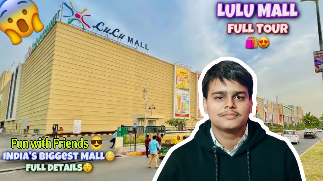Lulu Mall Vlog 😝😍 || India's 2nd Largest Mall in Lucknow|| Lucknow vlogs|| #viralvideo #lucknow