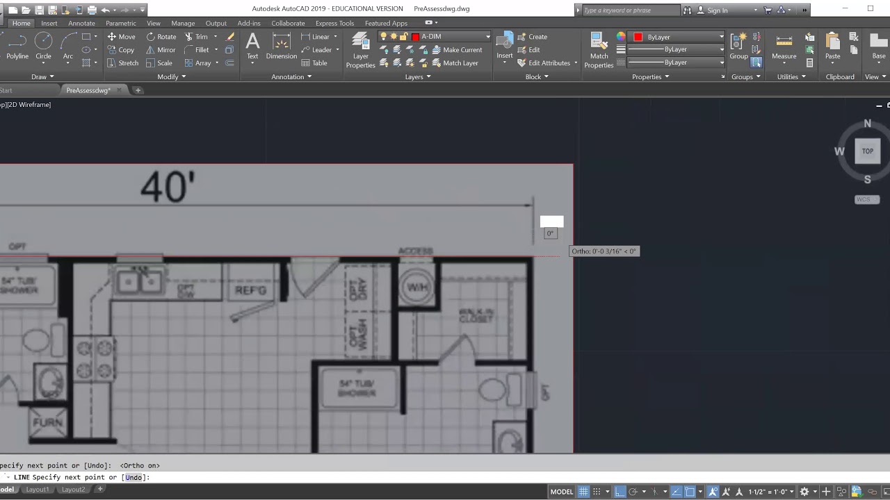 Scale PDF or Jpeg Using Reference In AutoCAD