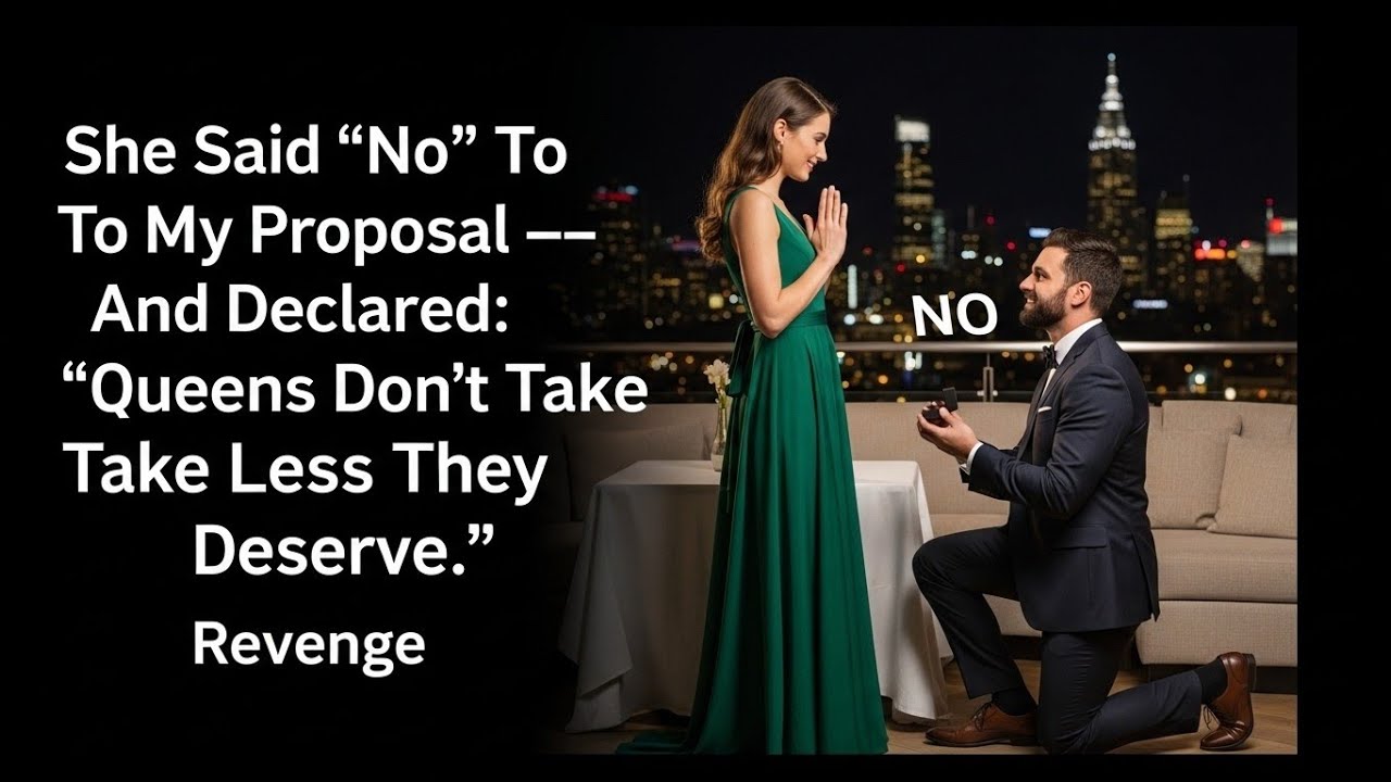 She Said “No” To My Proposal — And Declared: “Queens Don’t Take Less Than They Deserve.” Revenge
