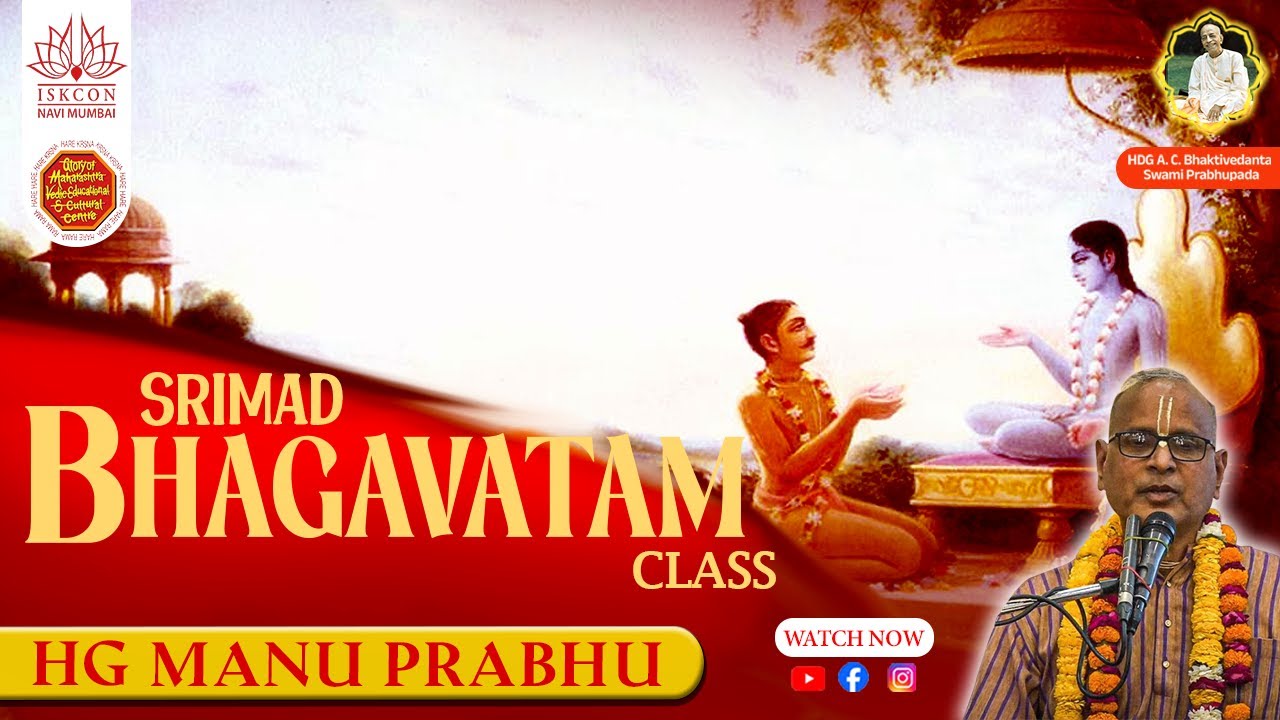 SRIMAD BHAGAVATAM CLASS || HG MANU PRABHU  || 4.2.2026