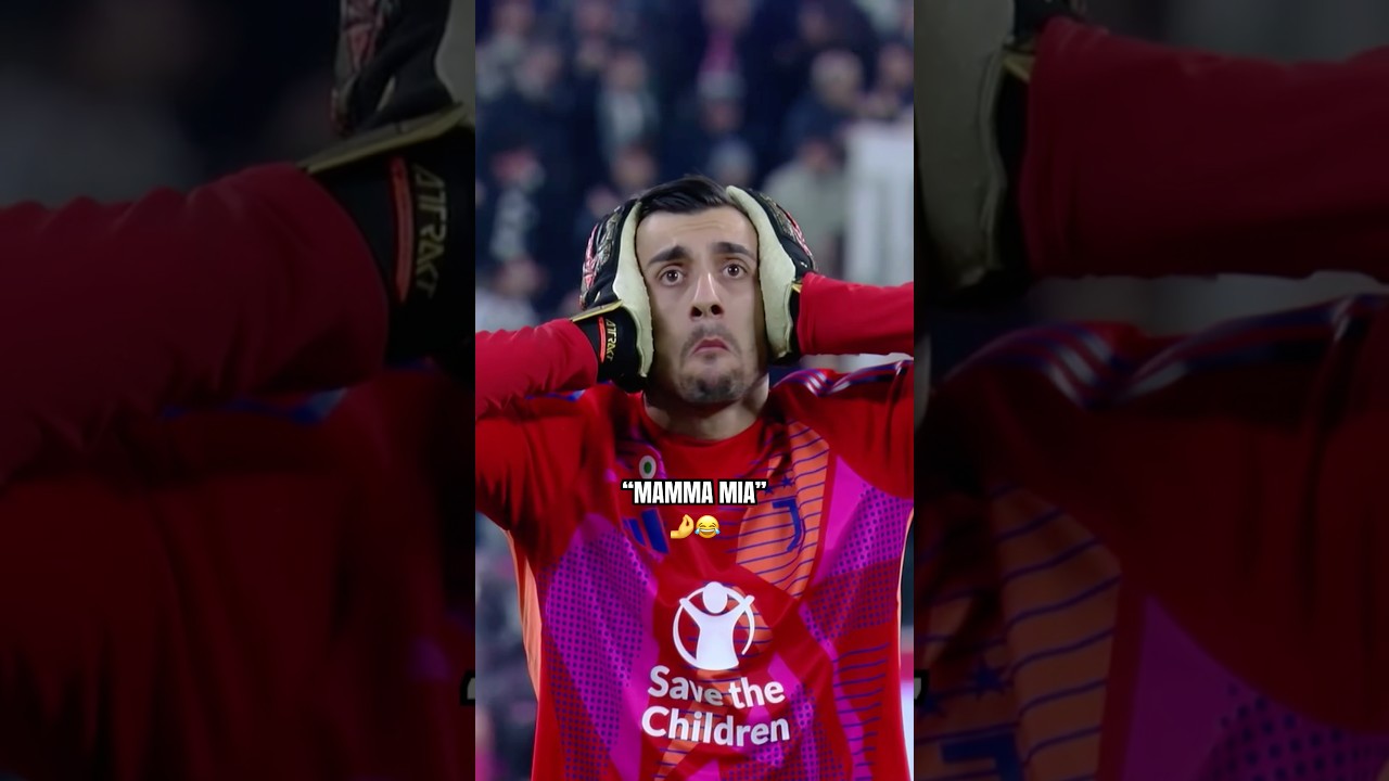 Perin's reaction to Thuram’s goal 😂🤌