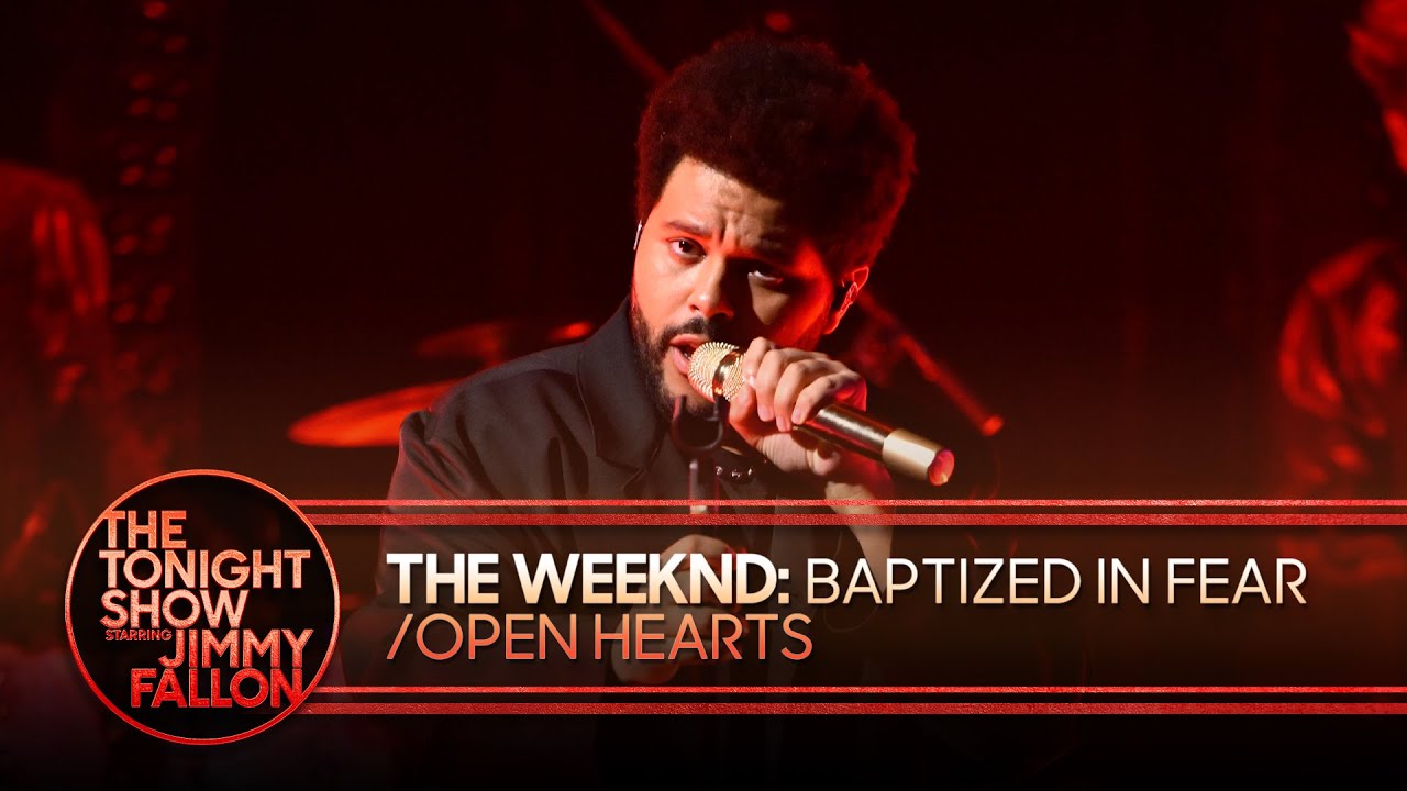 The Weeknd: Baptized In Fear/Open Hearts | The Tonight Show Starring Jimmy Fallon