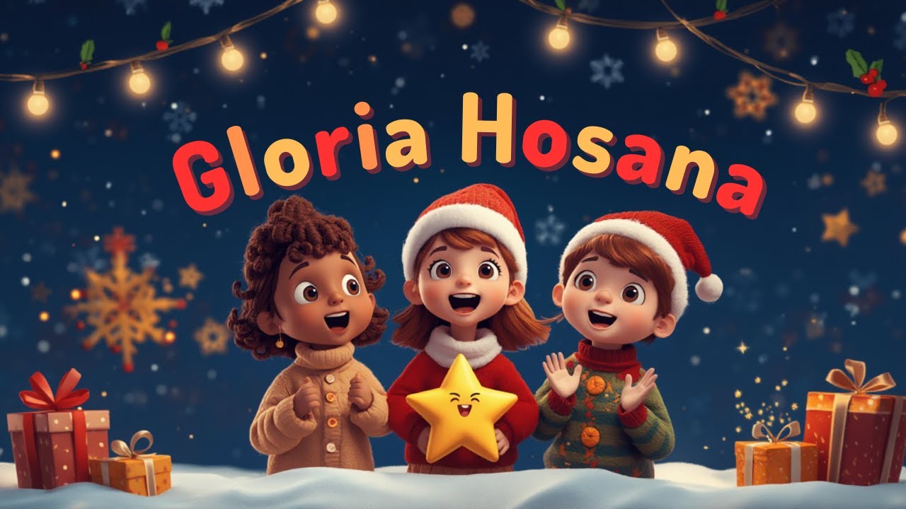Gloria Hosana _ Lagu Natal Anak-anak Terbaru Tahun 2025