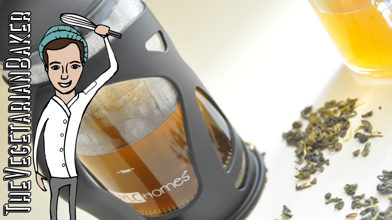 How to Brew Tea in a French Press + Giveaway | The Vegetarian Baker