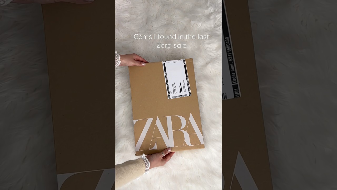 Zara Unboxing 📦✨