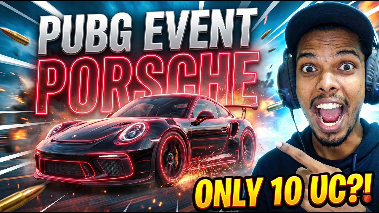 I Spent 10 UC by Mistake AND GOT A PORSCHE?😱 Porsche Car Crate Opening | Porsche PUBG Mobile