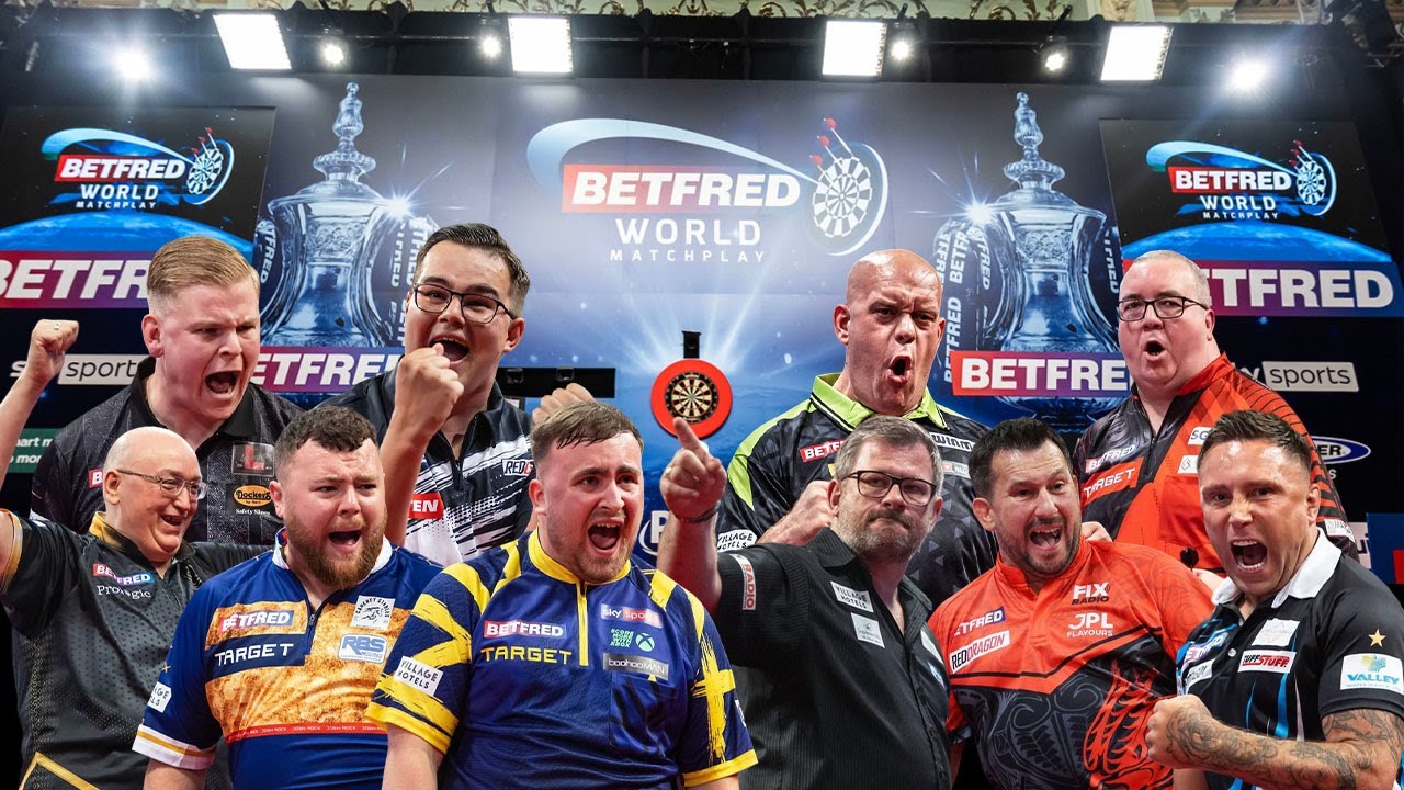 2025 World Matchplay Every Ton + Checkout