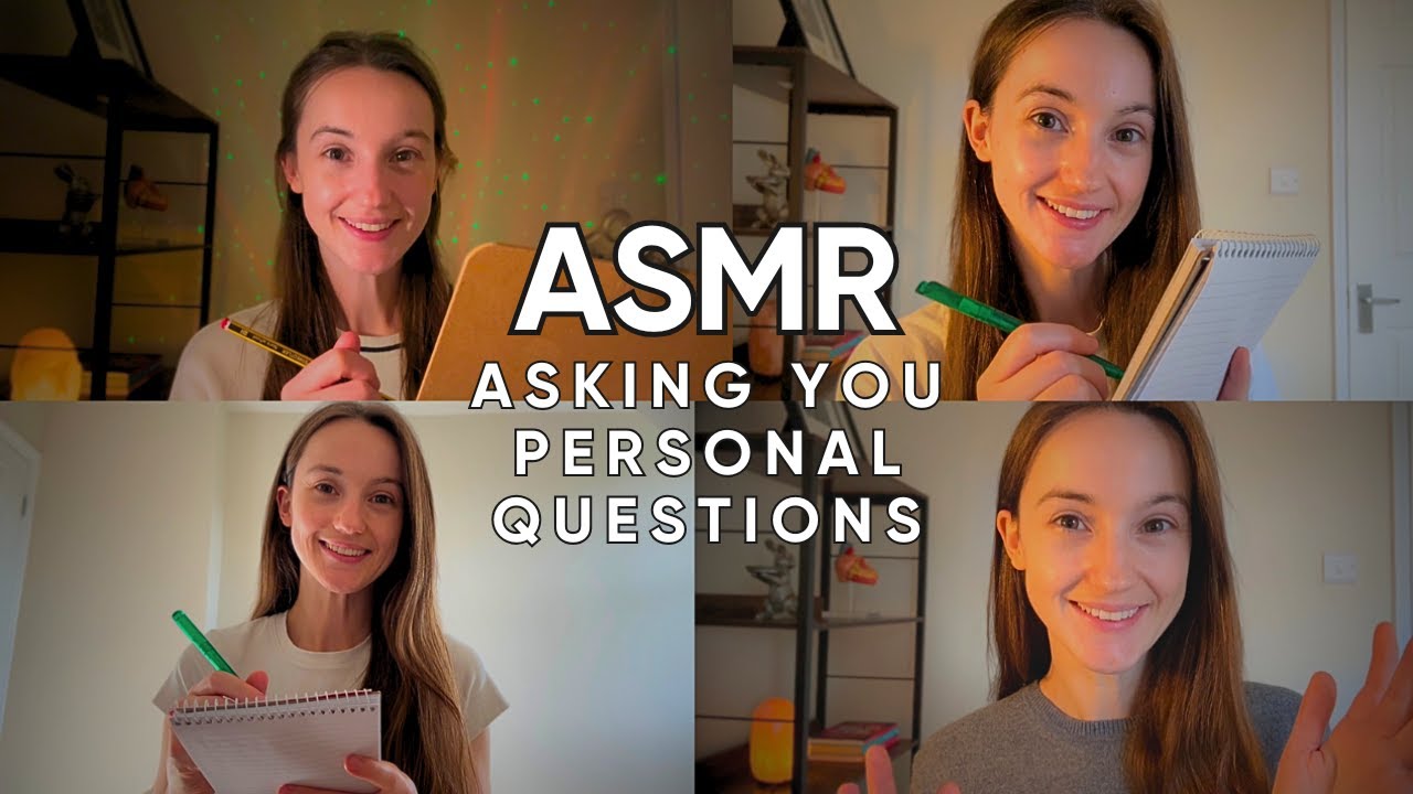 ASMR Asking You Extremely Personal Questions ⁉️