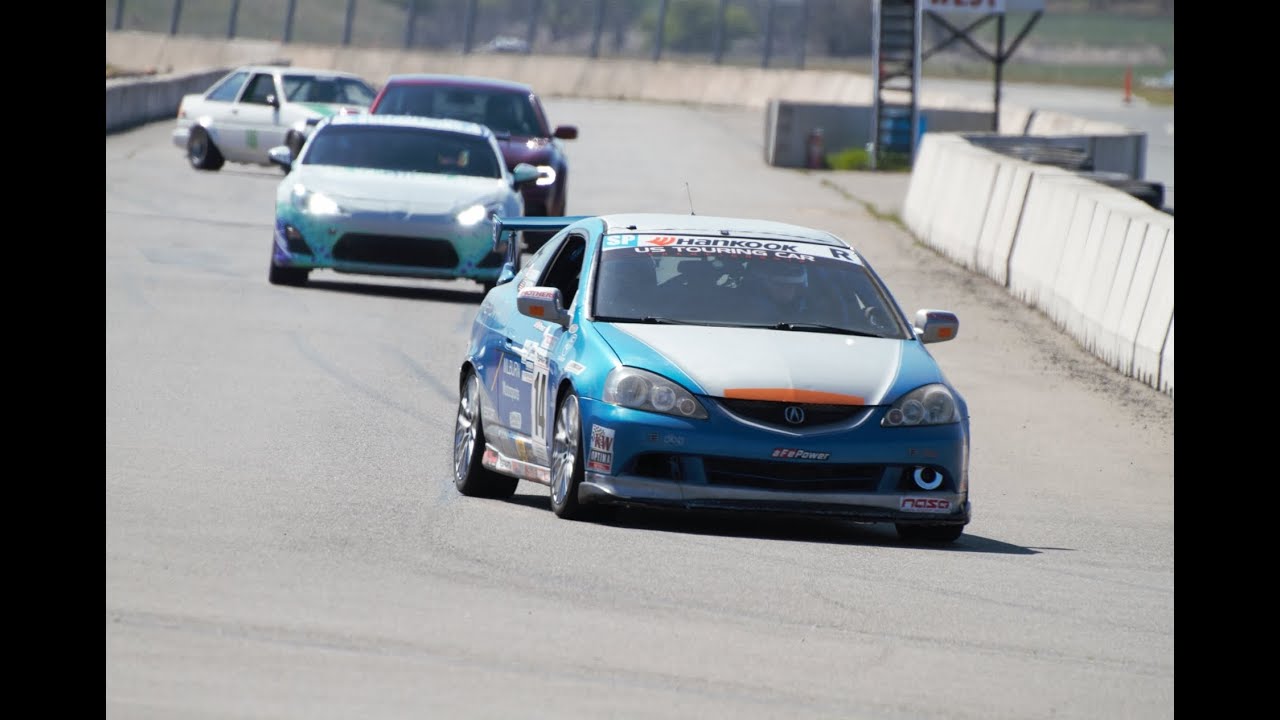 FINALLY Testing out the 245whp k24 swapped RSX-S at Thunder Hill East!