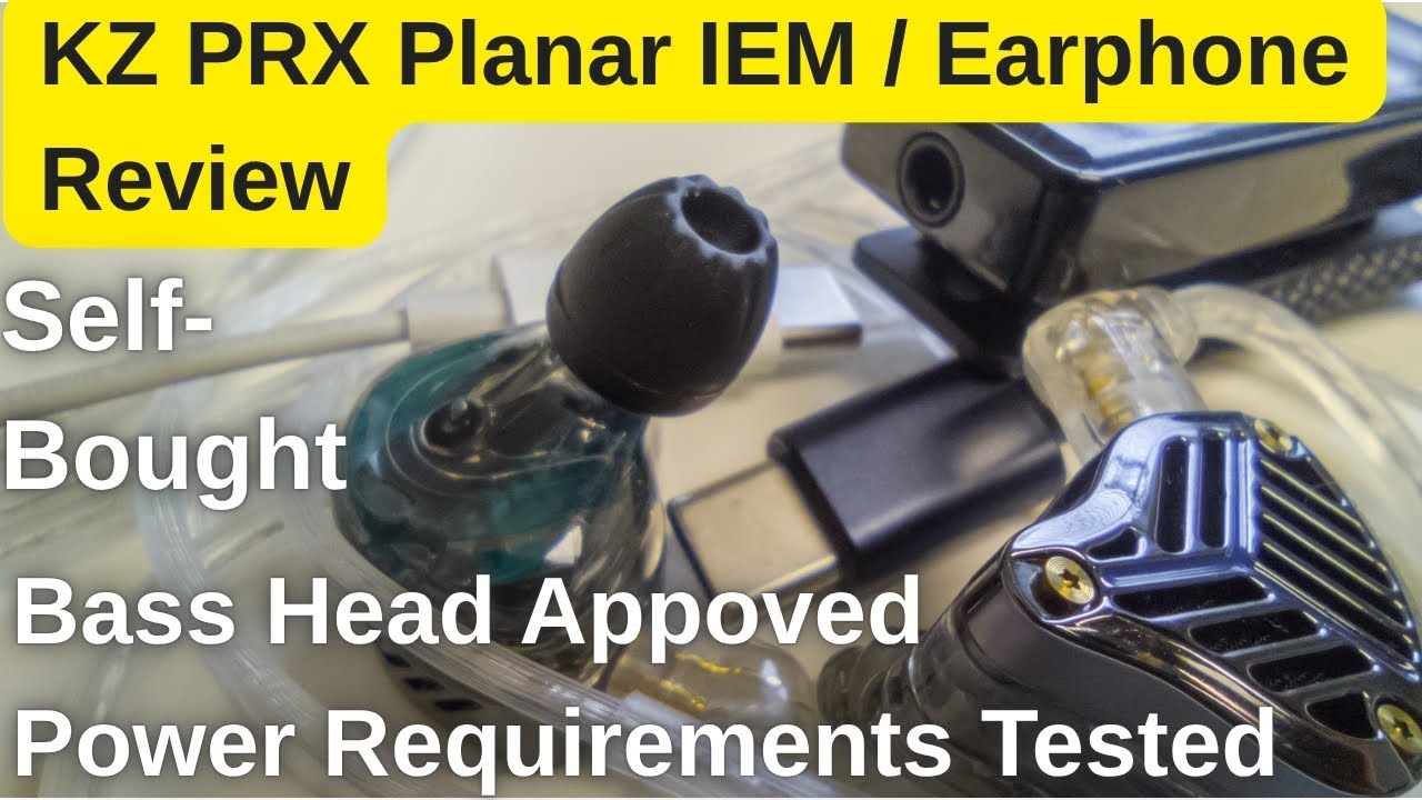 KZ PRX Earphones Review - Planar IEM's Are Just Better (Bass Head Approved)