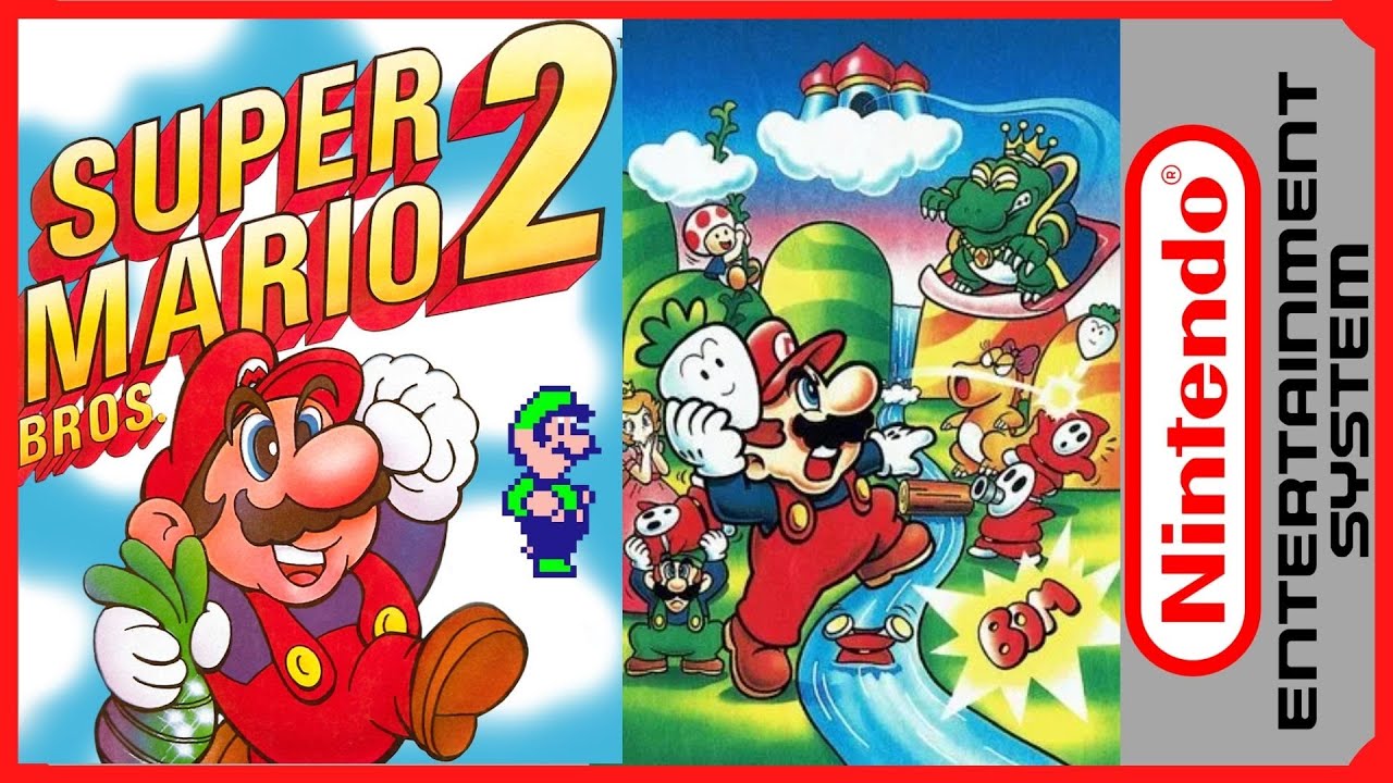 Super Mario Bros 2 Nes Longplay - No Damage - No Warps