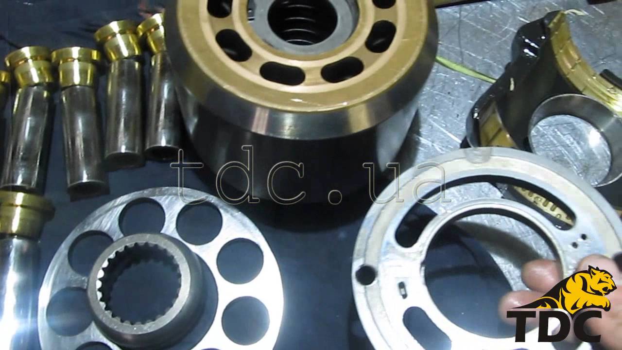 Ремонт гидронасоса экскаватора ATLAS 1704 Linde HPR130 100