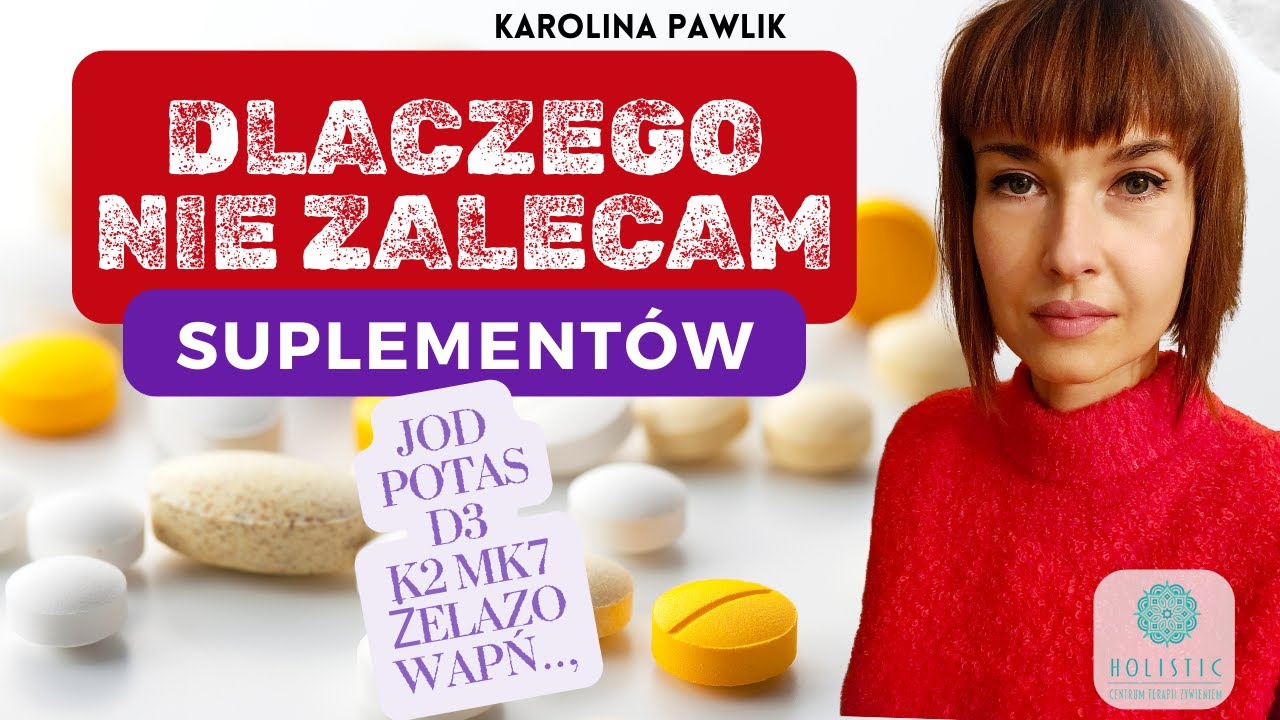 Dlaczego nie zalecam suplementów. Jak reguluję witaminy i minerały. Jod, Wit. B, D3, K2MK7, Potas...