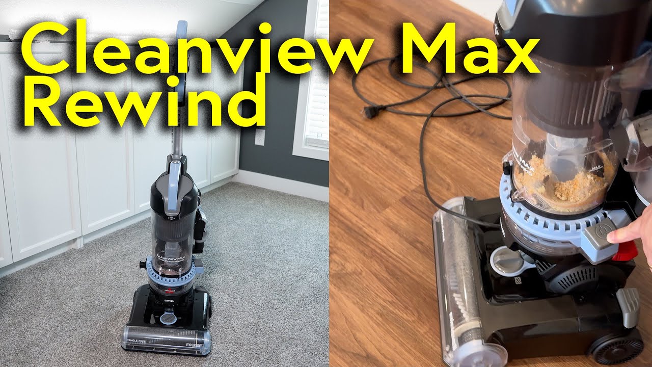 Bissell Cleanview Max Tangle Free Rewind Upright Vacuum Review
