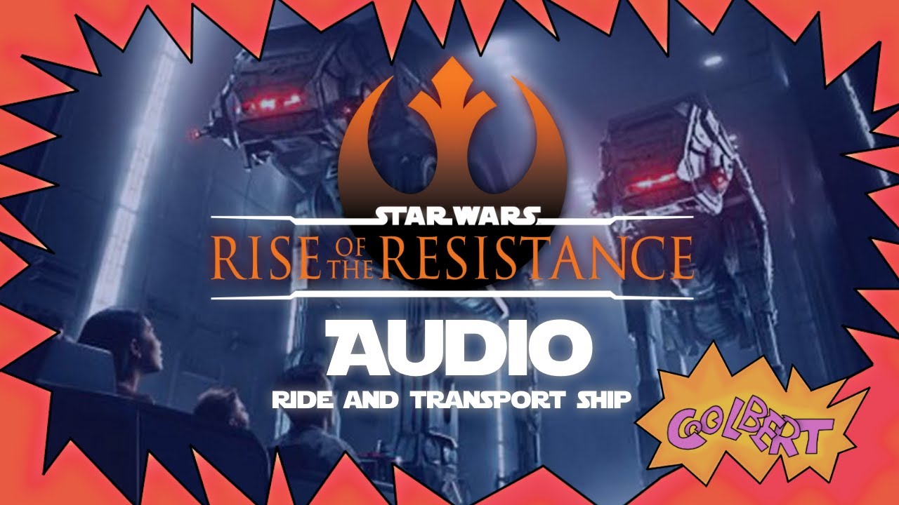 Star Wars: Rise of the Resistance In-Car & Transport Shuttle Audio (V1)