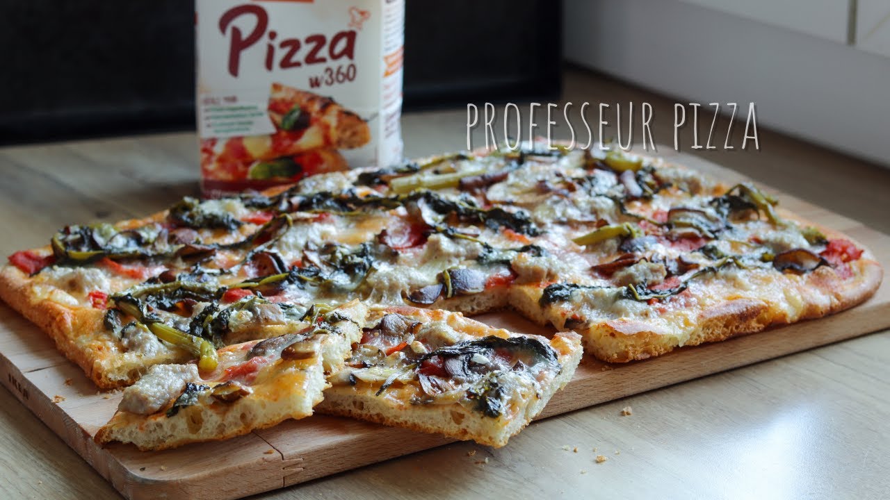 La Pizza facile pour tous, croustillante et fondante avec la farine W360 MonFournil
