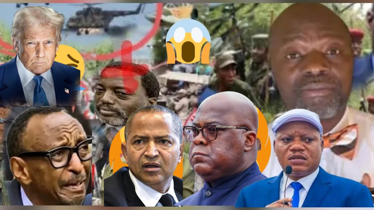 3/3🚨KALONJI:TRUMP FRAPPE ENCORE KAGAME AVEC PRÉCISION😱RÉUNION D'URGENCE À KIGALI🔥PLAN B DÉMASQUÉ ET.