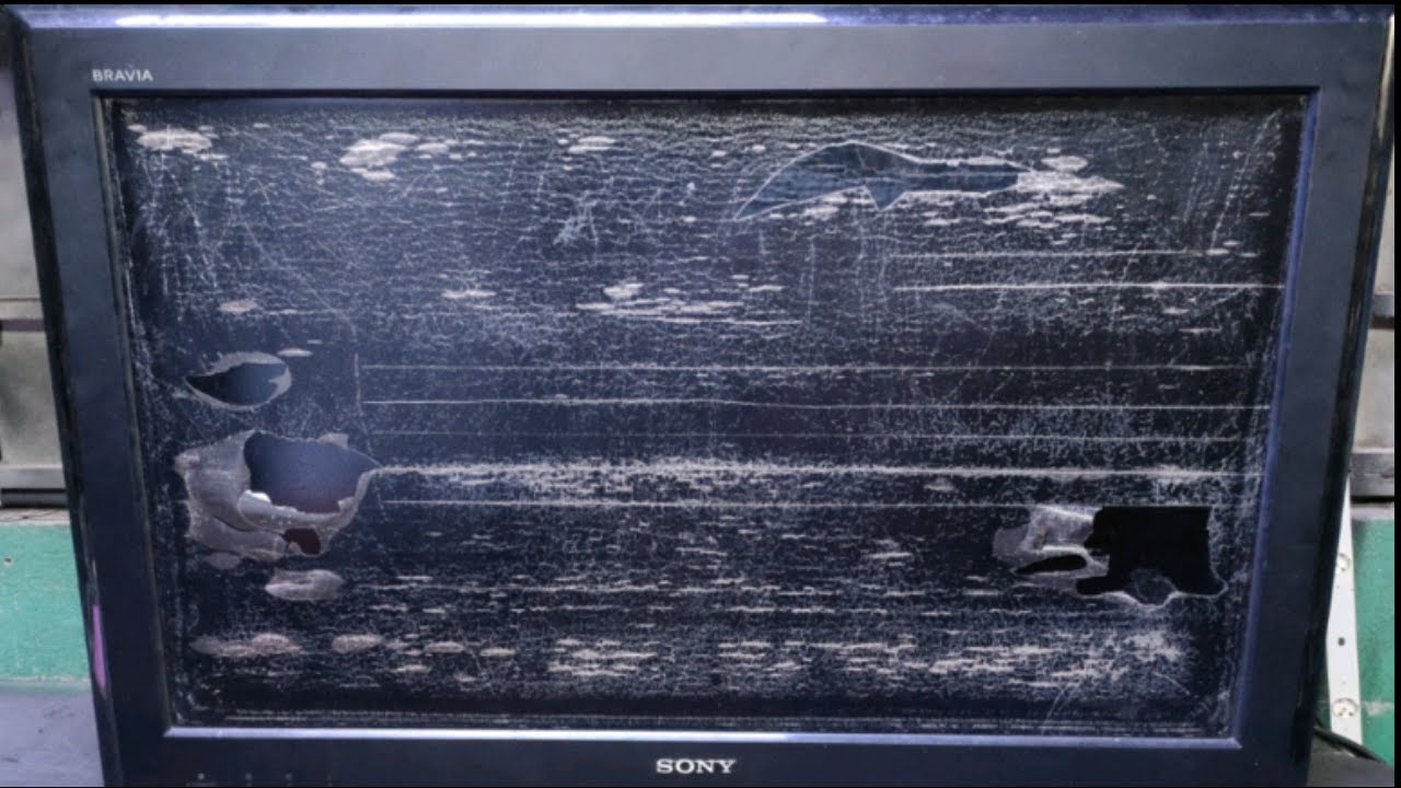 how to fix change polarizer film 0 degree  On SONY LCD TV Model KLV-32S550A/Replacement Polarizer