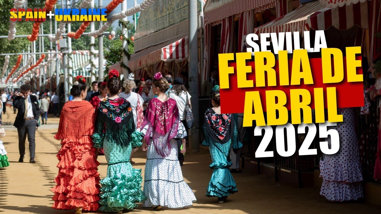 Sevilla Spain. Feria de Abril 2025 💃 Day 3 in Seville | Dancing, Flamenco Dresses & Festival Joy #es
