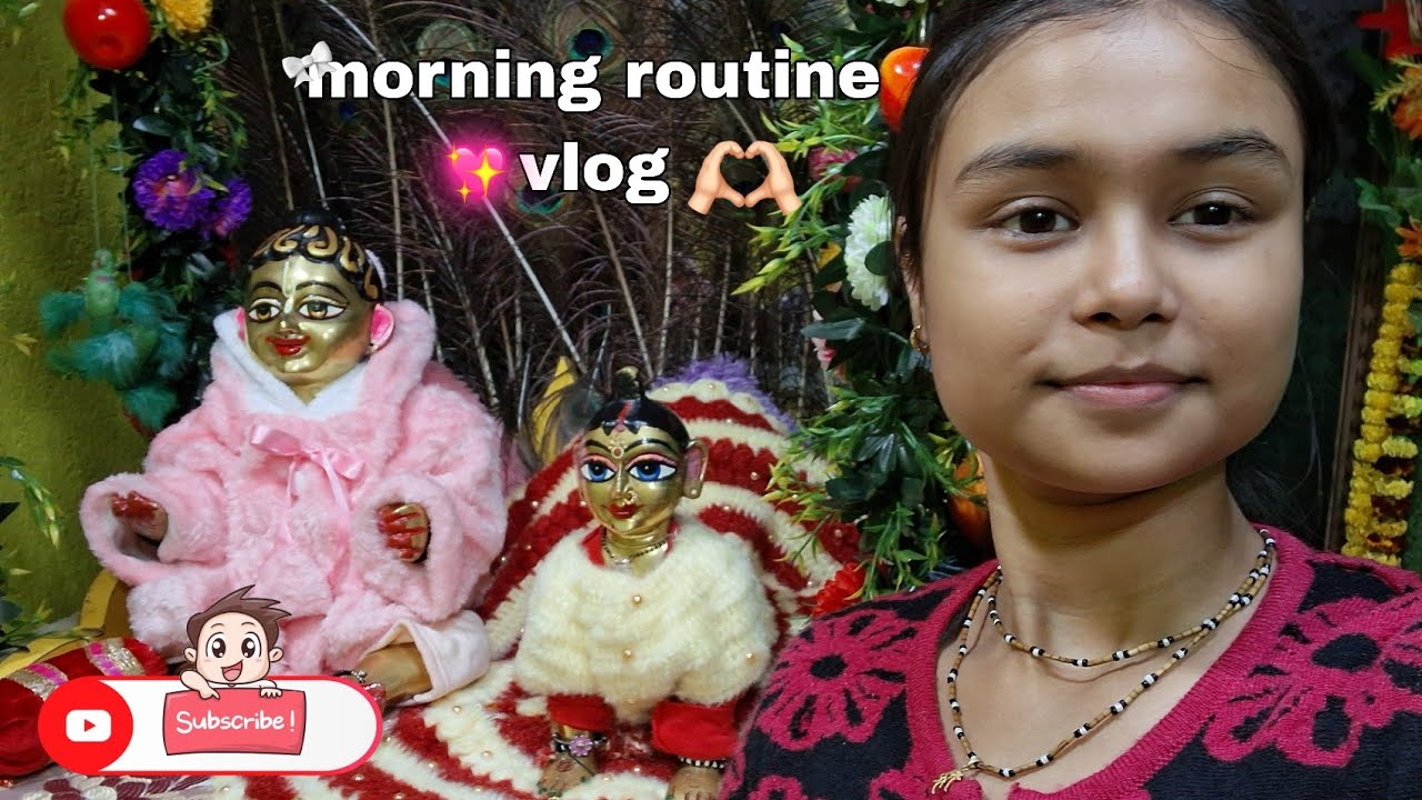 Morning Routine Vlog 💞 #fypシ #radhakrishna #trending #viral #vlog #radharani #views #reach