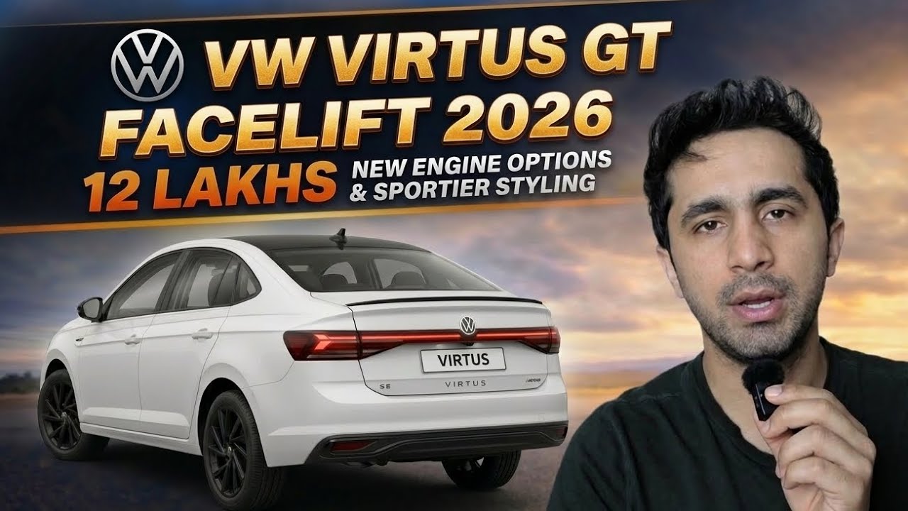 VW Virtus GT Facelift 2026 Leaks & Specs.