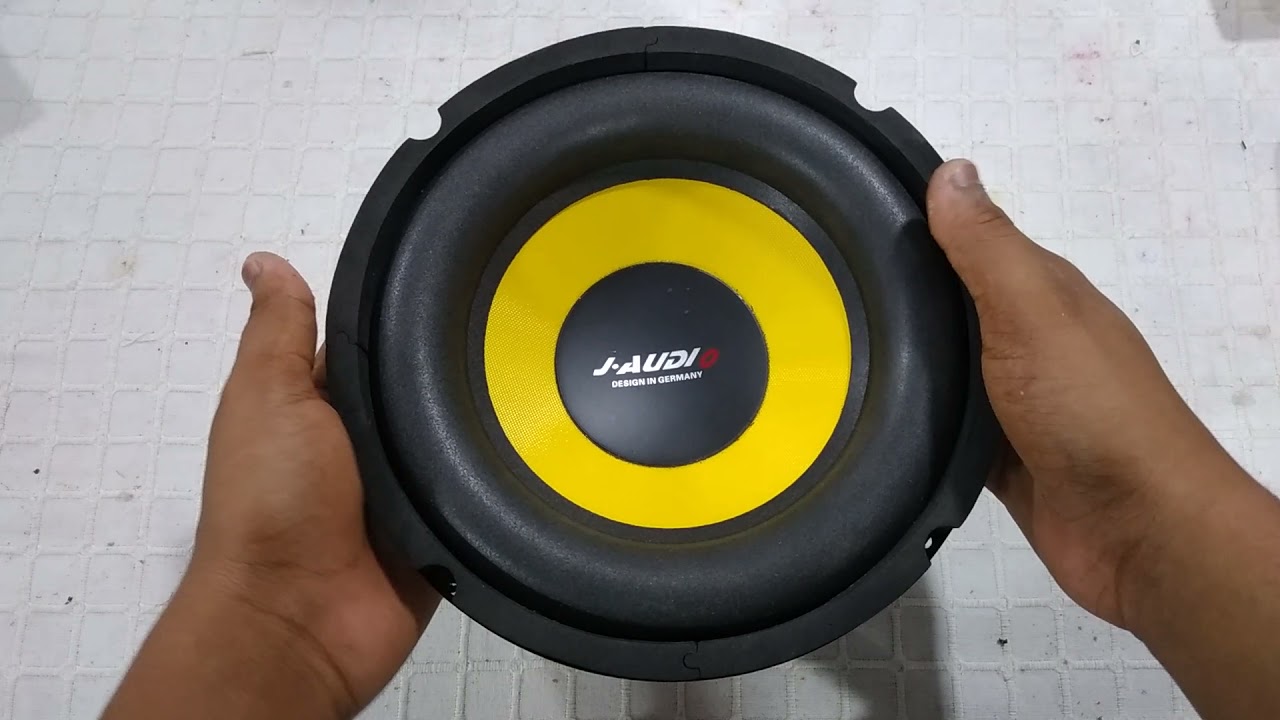 J audio dual coil speaker