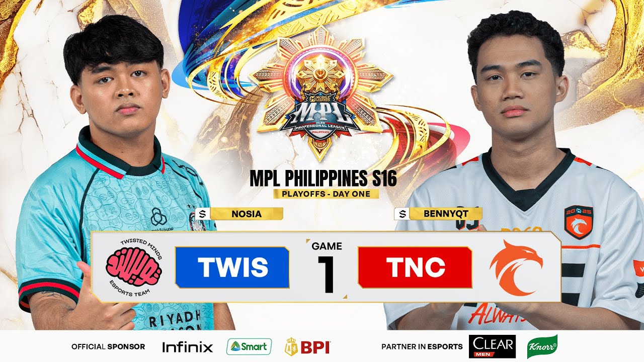 MPL PH S16 - PLAYOFFS DAY 1 - TWIS VS TNC GAME 1