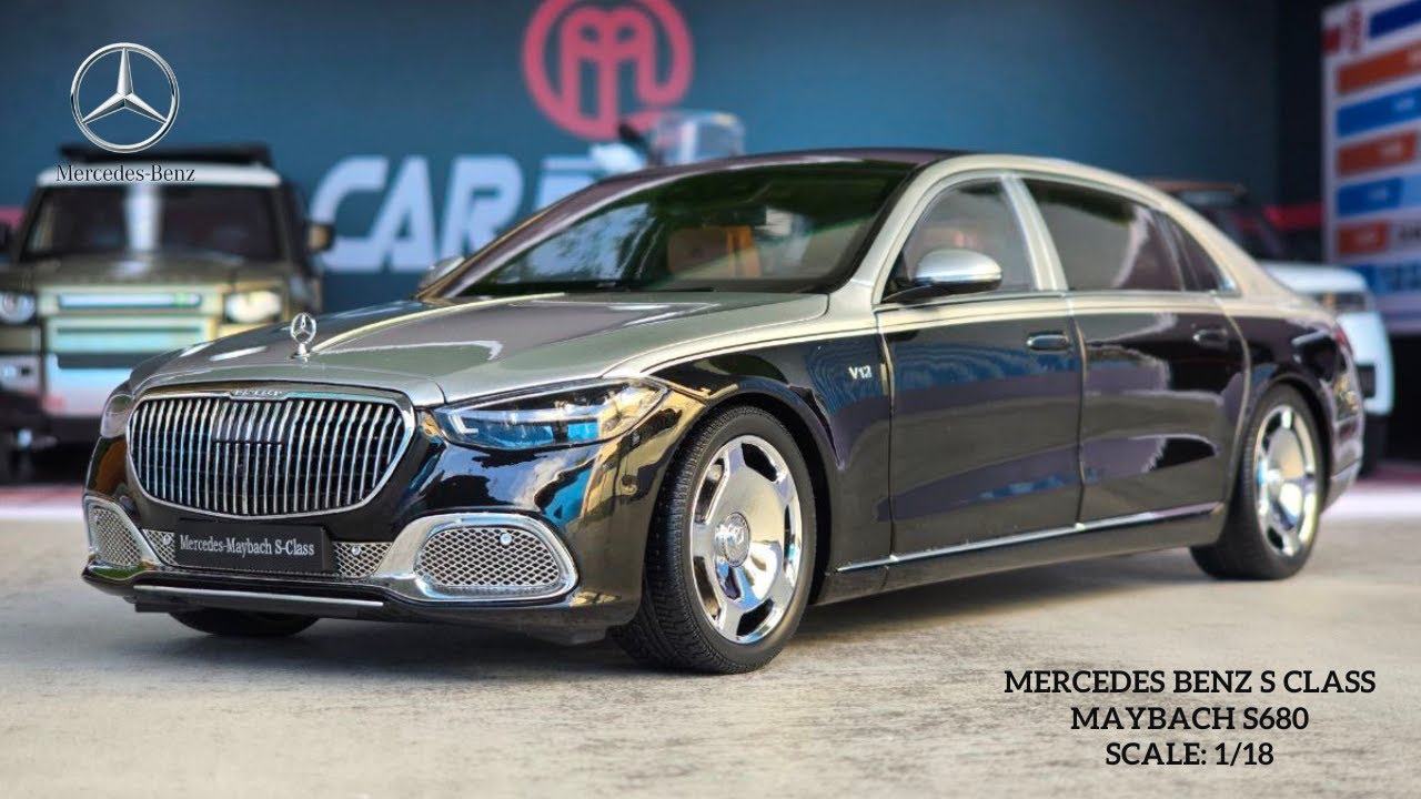 HD Miniature | Almost Real Mercedes Benz S Class Maybach S680 1:18 Scale Model