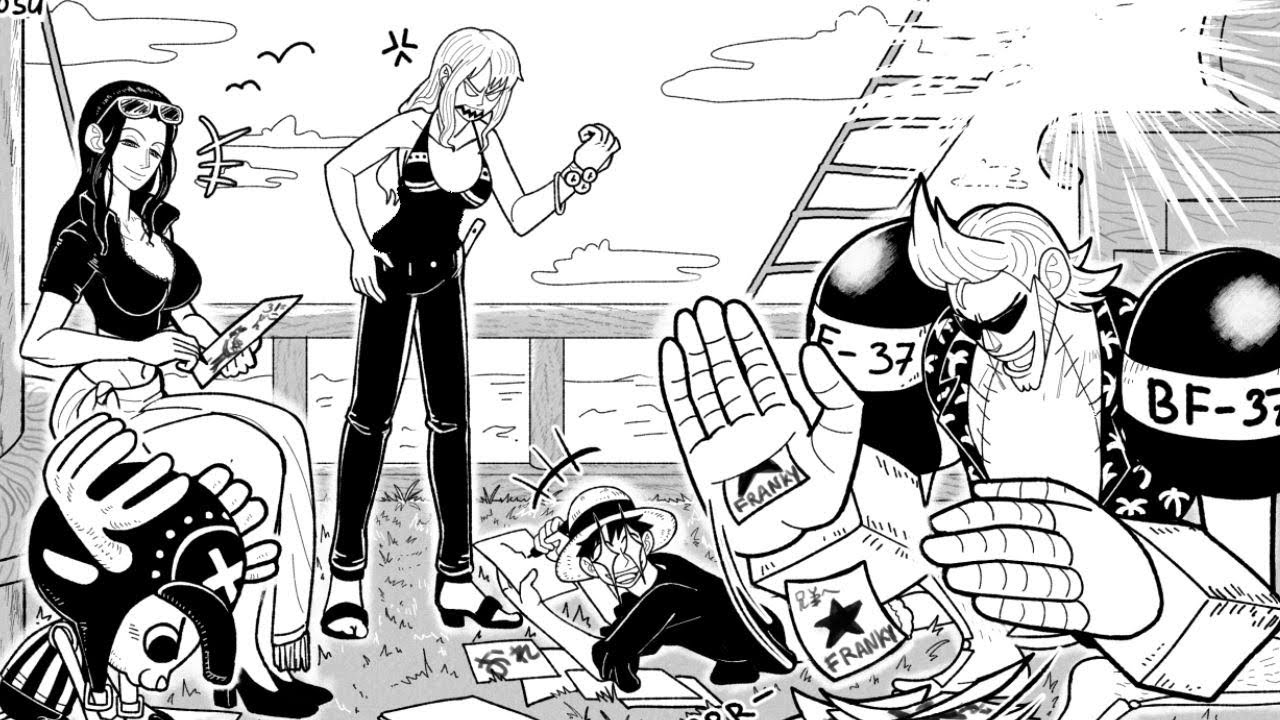 Usopp is the best | One piece comic dub | Artist: qyosu