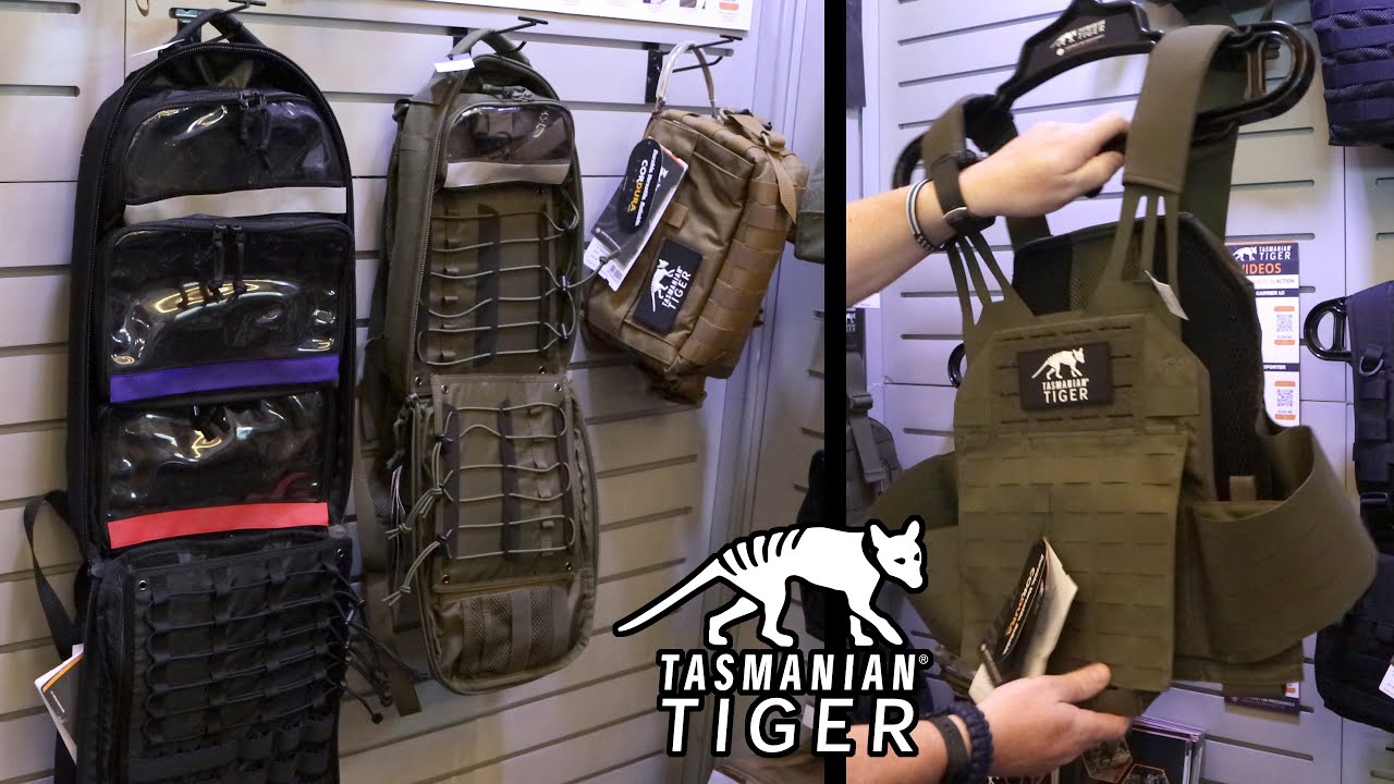 Tasmanian Tiger ShotShow 2020 - Medical Gear, Plate Carriers