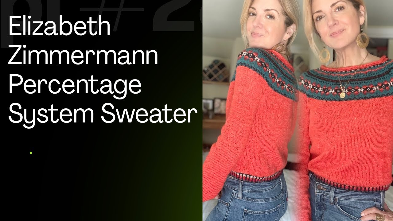 Bespoke sweaters. Every. Damn. Time. The ingenuity of Elizabeth Zimmermann. 