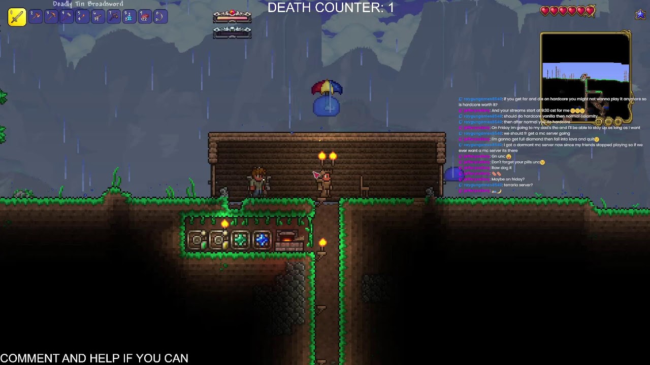 🟥 TERRARIA MODS 🟥 HARDCORE CALAMITY (COOKED STREAM) 🟥 !HELP !COMMENT !DISCORD 🟥