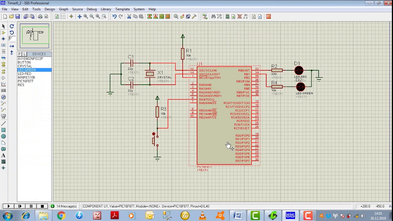 PIC Ders-15 (Kesme (Interrrupt) Timer0 (INT_TIMER0) Uygulama-2)