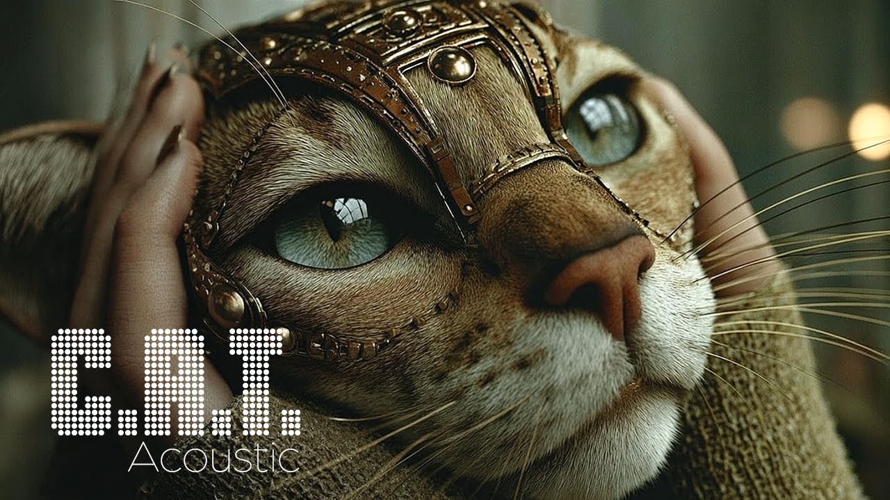 Acoustic C.A.T. - Cuddly Cat (Acoustic Music Mix & Chill Cinematic Visuals)