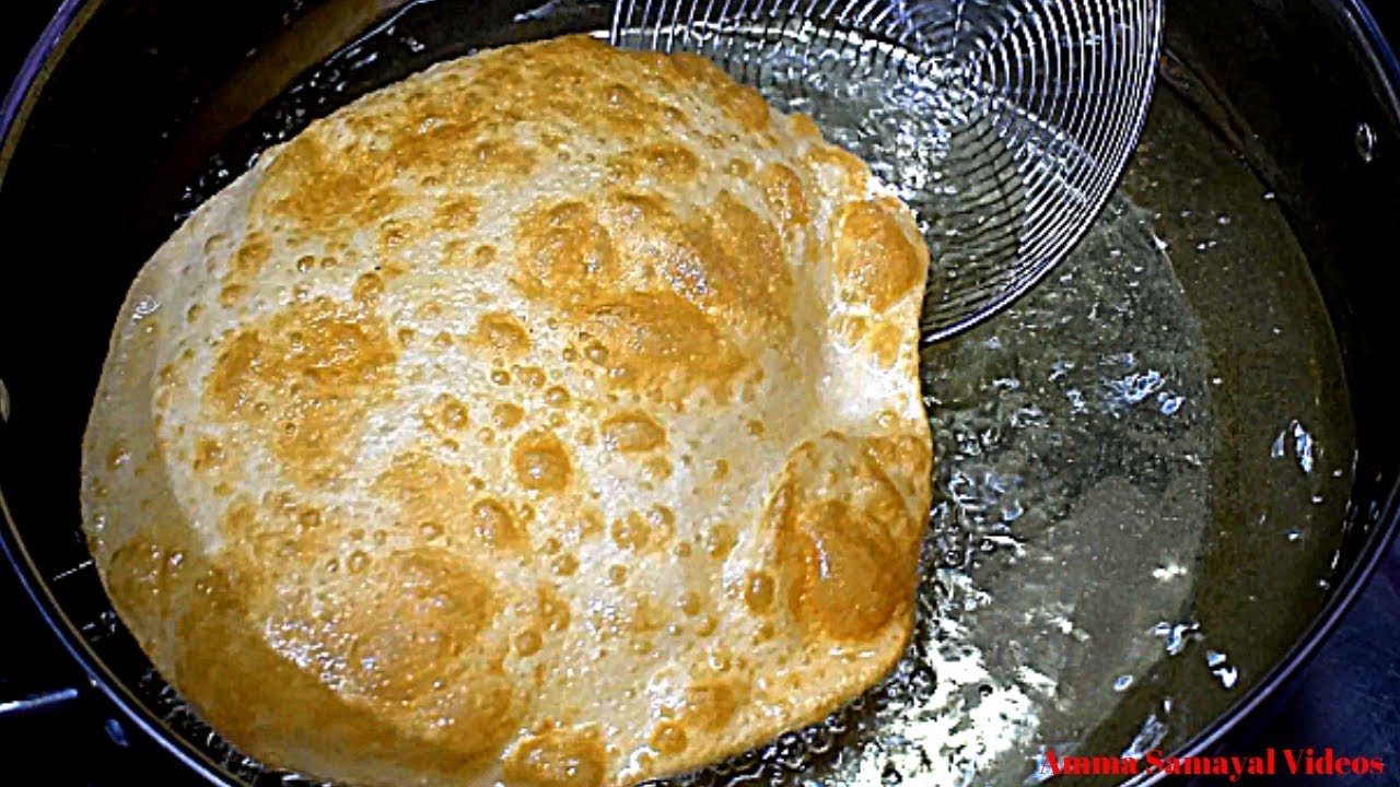 சோளா பூரி வீட்டிலே மிக சுவையாக செய்வது எப்படி | CHOLA POORI