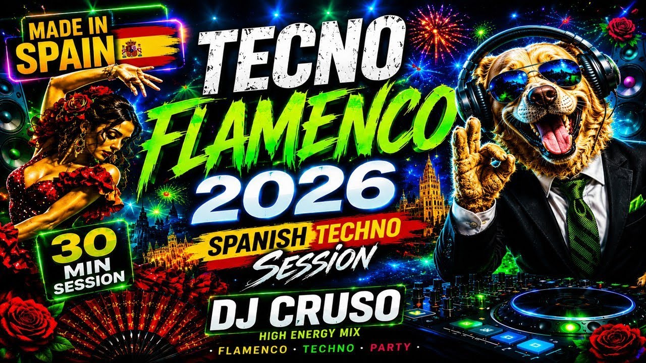 TECNO FLAMENCO 2026 🔥 La Fiesta Flamenca del Año 💃 (30 Min Session) / DJ CRUSO /