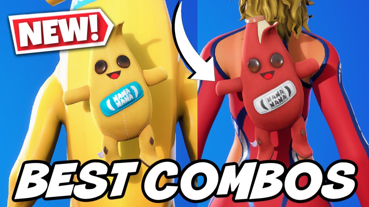 BEST COMBOS FOR *NEW* NANNER BUDDY BACKBLING (FREE)! - Fortnite