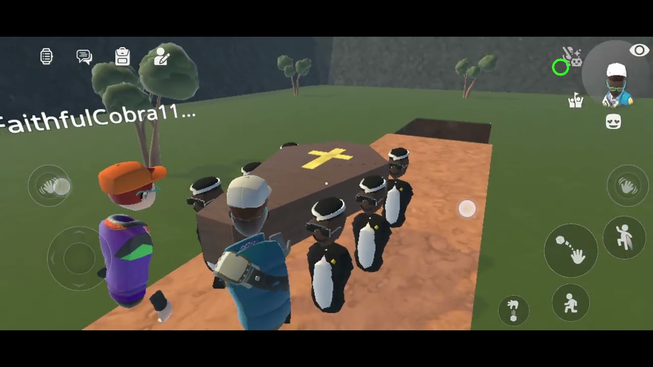 Going into the meme elevator in rec room
