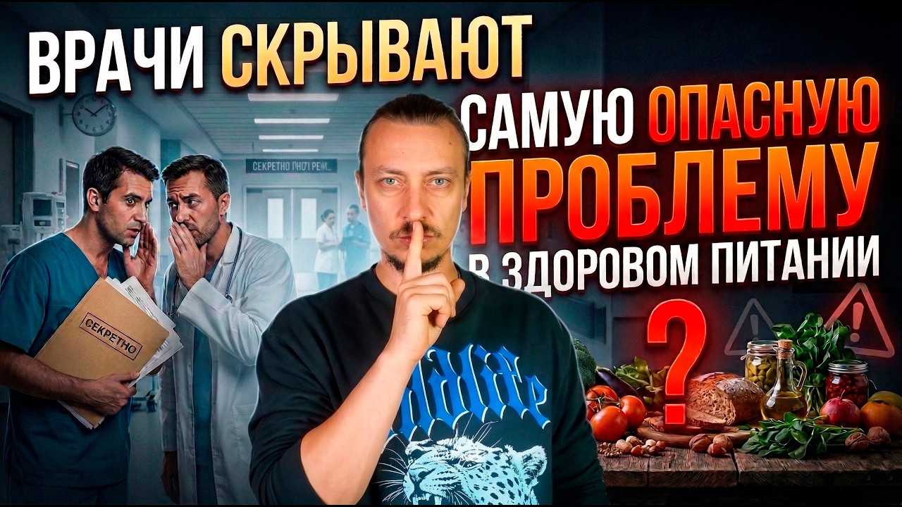 Врачи скрывают самую опасную проблему в здоровом питании