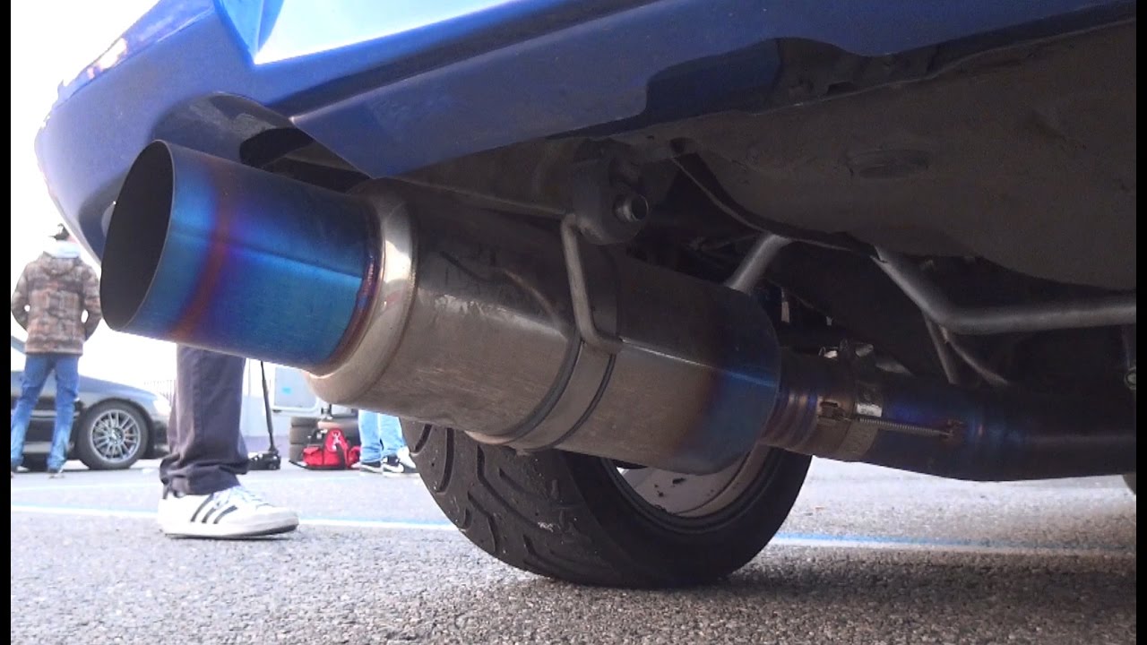 Tomei Expreme Ti Titanium Exhaust + Equal Length Header - Subaru Impreza WRX STI Sound!