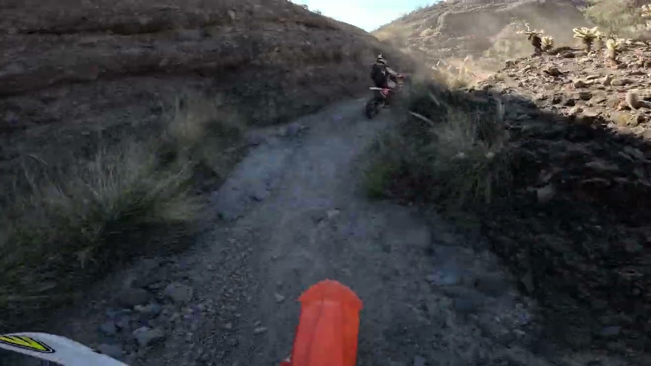 Monday club ride on the KTM