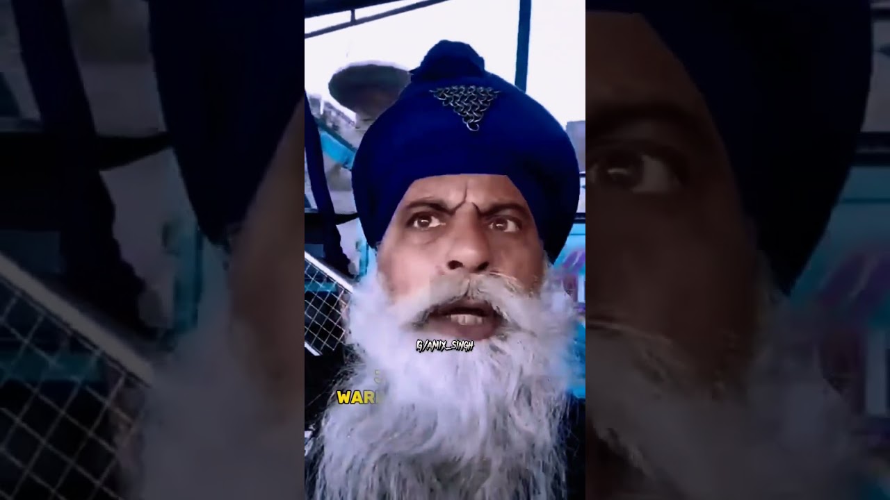 Baba gadgaj singh ji Akali baba Buddha dal 96k #shorts #viral #trending #nihangsingh #96k