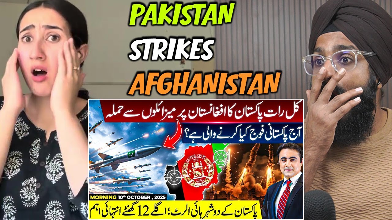 Indian Reaction to Pakistan STRIKES Afghanistan last night | Two Pakistani cities on HIGH ALERT