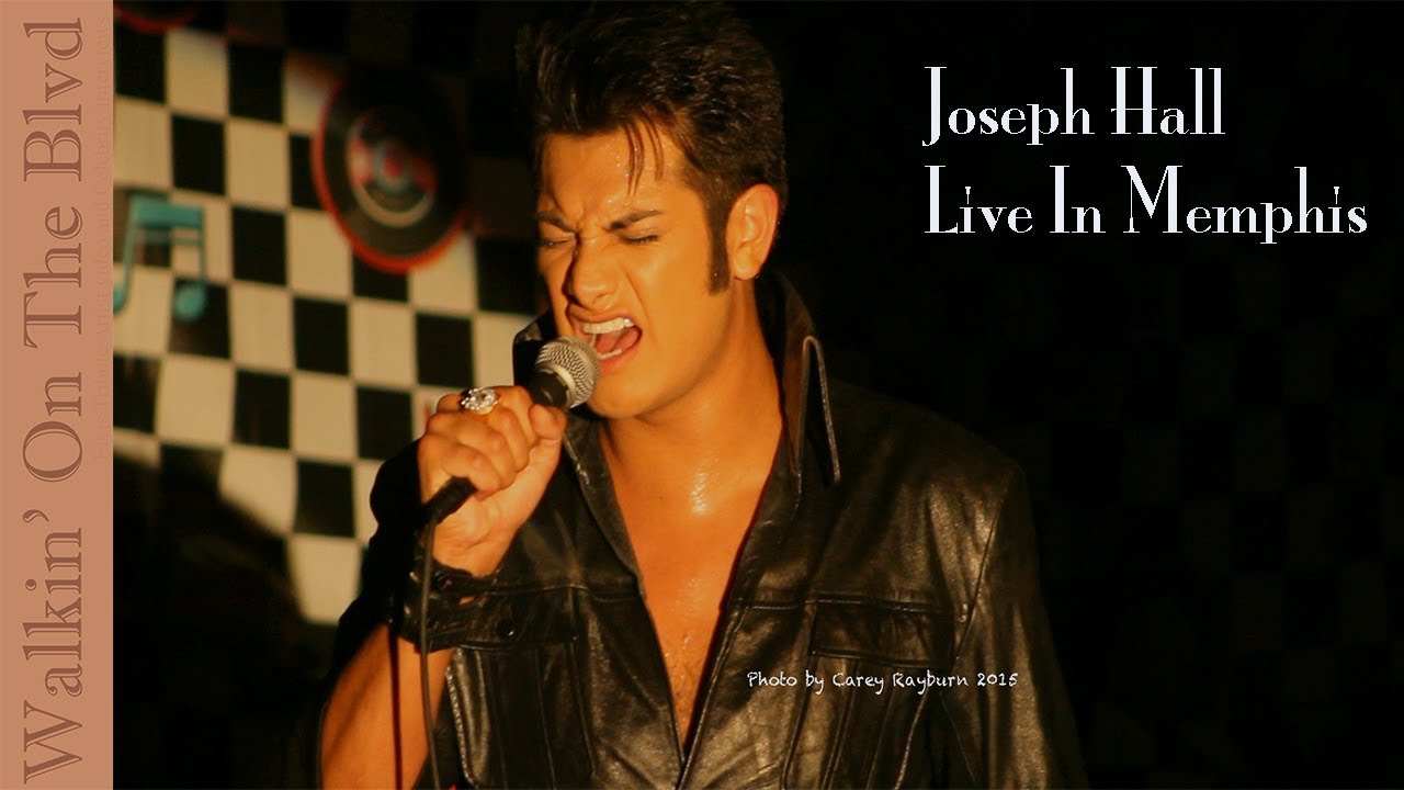 Joseph Hall Elvis sings 'Viva Las Vegas' Elvis Week 2015