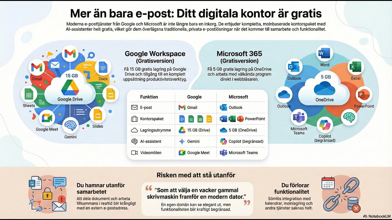 E post från Google Microsoft