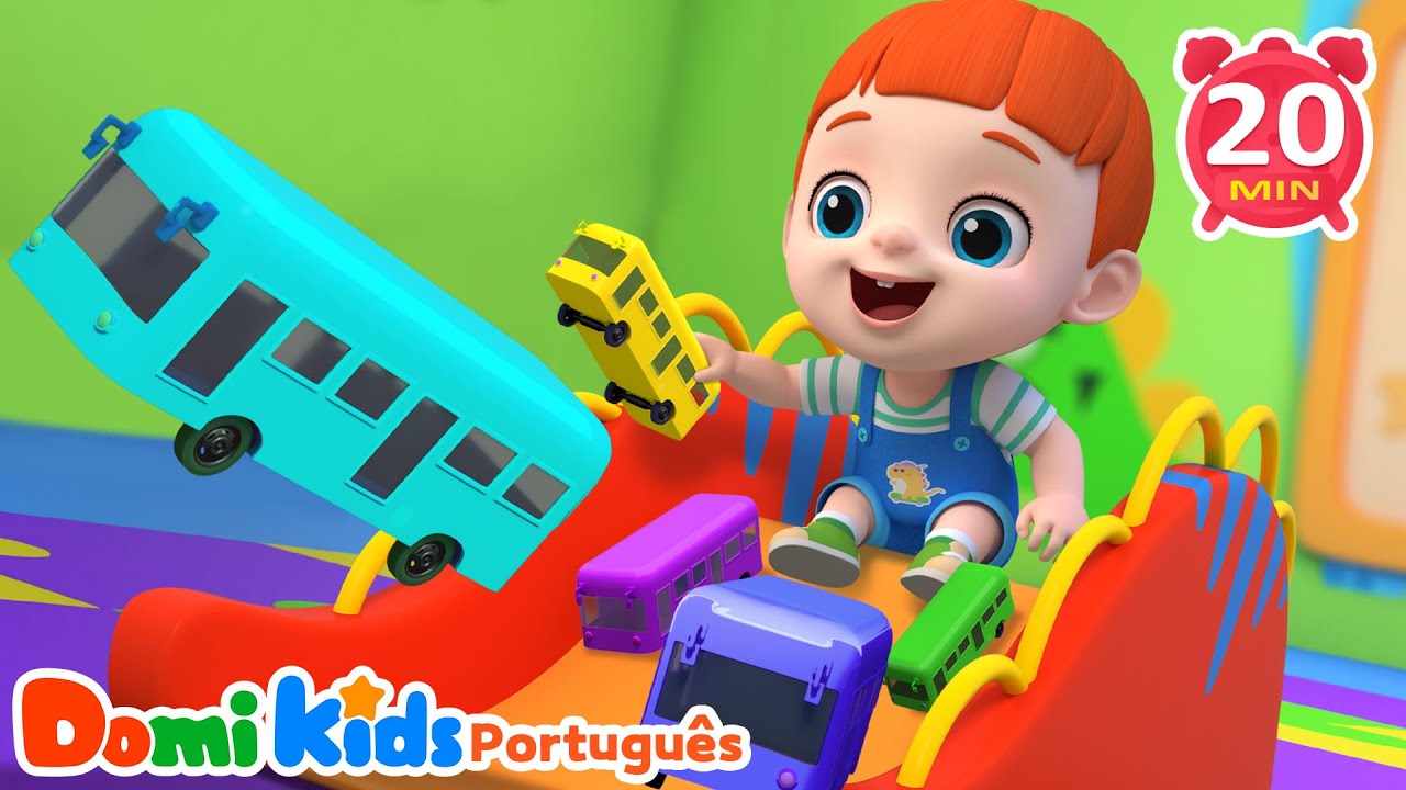 🚌 Subindo no Ônibus – Contagem Divertida de 1 a 10! | Canções Infantis | Domi Kids