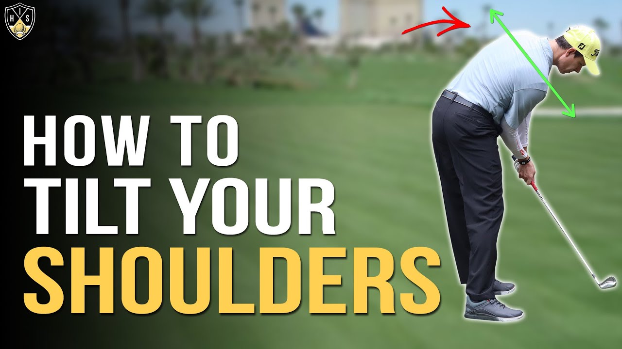 Shoulder Tilt In Golf Swing ➜ Insane Ball-Striking