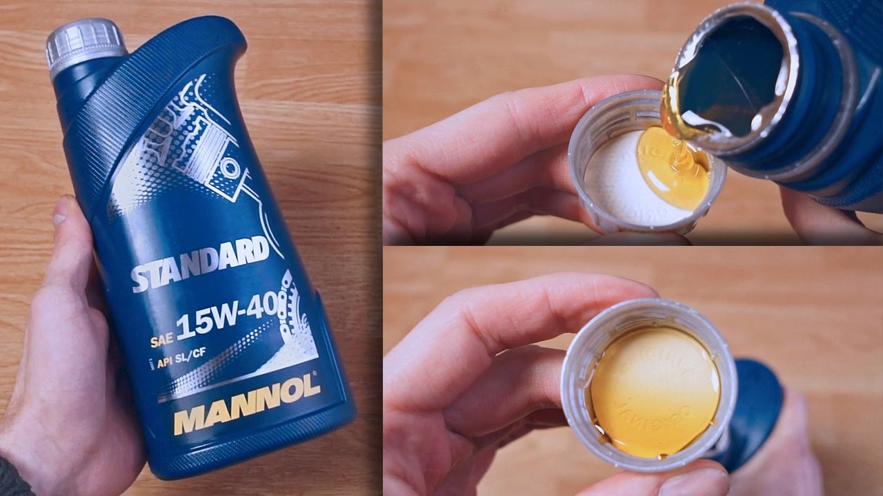 Mannol Standard 15W40 Jak wygląda oryginalny olej silnikowy?
