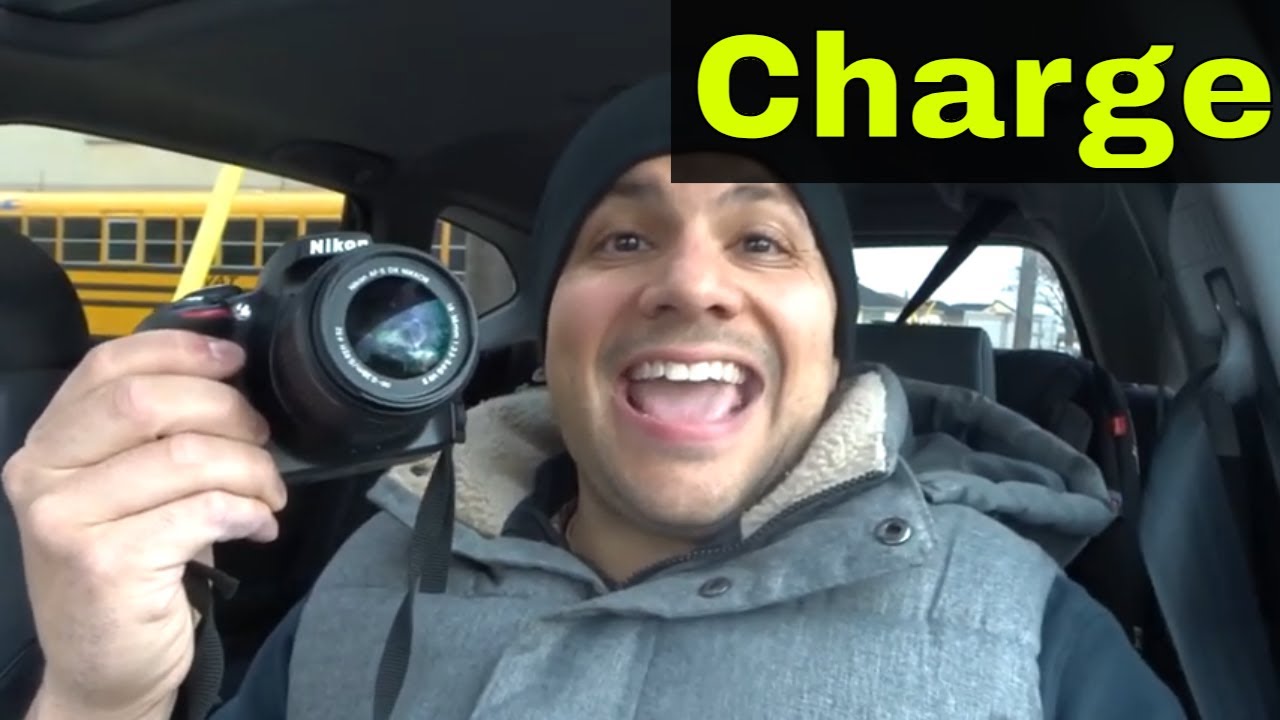 How To Charge Nikon D3300 Camera Battery-Easy Tutorial