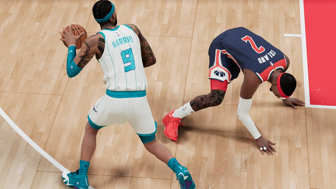 NBA 2K21 PS5 MyNBA - ELI BROKE MY ANKLES! Eli Harris vs BJ Island!